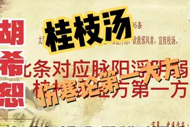 胡希恕讲《伤寒论》095条 伤寒第一方 桂枝汤视频封面