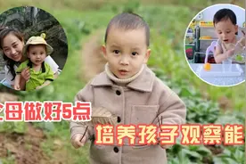 孩子的观察能力小时候不培养，以后学习差人一截，做好5点就行视频封面