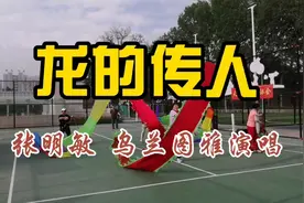《龙的传人》张明敏  乌兰图雅演唱视频封面