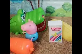 嘘！大鲨鱼正在睡觉呢，趁它正在睡觉我拿走一个胡萝卜！视频封面