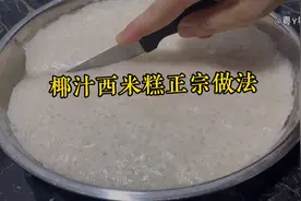 佛山媳妇教你做椰汁西米糕，夏日必备，清甜爽滑，椰汁满满好吃！视频封面