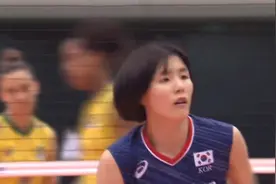 前韩国女排主攻 李在英视频封面