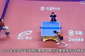 2022年全国乒乓球锦标赛男子单打决赛樊振东VS林高远第六局视频封面