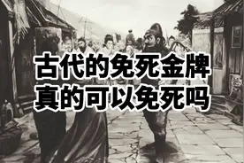 免死金牌，皇帝随口说说而已视频封面