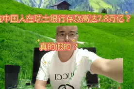 100位中国人在瑞士银行存款高达7.8万亿。真的假的？视频封面