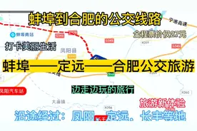 蚌埠开往合肥的公交线路来了，全程票价仅27元，沿途经过：定远视频封面