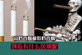 高档香烟和低档香烟，到底有什么区别？#科普视频封面