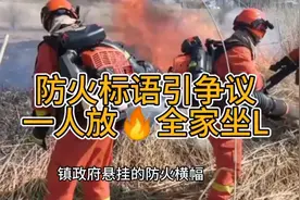 引起争议的防火标语视频封面