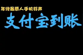 鬼畜～支付宝到账铃声视频封面
