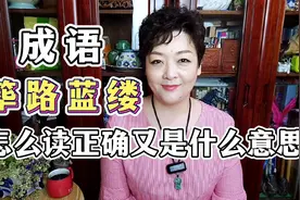 成语筚路蓝缕怎么读才正确，你读对了吗，说得又是什么意思呢视频封面