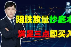 阴跌放量抄底术，满足三点即买入视频封面