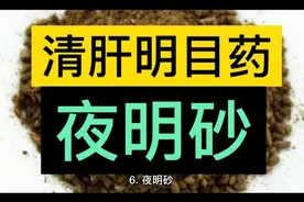 清热药，清肝明目药   夜明砂视频封面