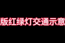 新版红绿灯交通示意图