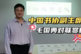 中国书协副主席，毛国典对联赏析视频封面