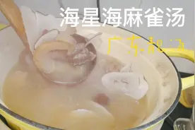 广东靓汤|海星海麻雀汤滋阴润肺，止咳平喘，解毒散结，保护气管视频封面