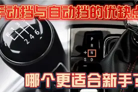 手动挡与自动挡的优缺点，哪款车更适合新手，看完买车不后悔！视频封面
