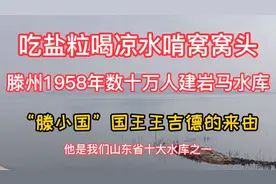 1958年滕县数十万人啃窝头建设岩马水库，毛主席与岩马水库的渊源视频封面