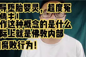堕胎婴灵，冤亲债主根本不存在，为什么炒作这种概念，就是敛财！视频封面