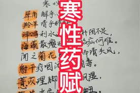 寒性药赋视频封面