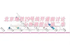 北京地铁19号线开通前讨论分析猜想记 第二季 第十集视频封面