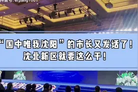 “国中唯我沈阳”的市长又发话了！沈北新区就这么干！视频封面