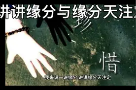 讲讲缘分与缘分天注定视频封面