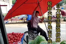 我们夫妻都是坐轮椅的残疾人，但是我们不等，不靠，积极努力奋斗视频封面
