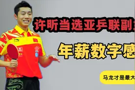许昕当选乒联副主席，年薪有多少？数字感人，网友马龙才是受益者视频封面