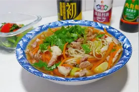 山西人冬季必吃的面羊汤面，做法很简单，吃一碗全身暖和视频封面