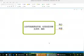 头条号视频原创开通、标签类型详解