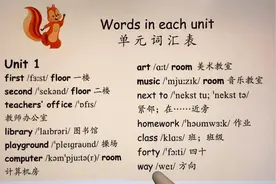 小学英语四年级下册第1单元单词跟读（精讲课程在专栏里面哦！）视频封面