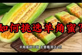 羊角蜜甜不甜，主要看清这4点，教你挑选窍门，个个又甜又脆