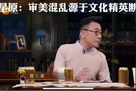 曹星原：审美混乱源于文化精英断层视频封面