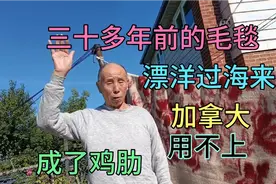 三十多年前的毛毯，漂洋过海来到加拿大，用不上，成了鸡肋视频封面