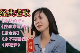 肖雅五首伤感情歌，甜美的歌声，优美的旋律，经典老歌，超好听视频封面