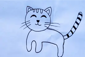 幼儿美术简笔画（3—6岁）：猫咪~视频封面