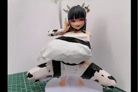 朝​凪 四条寺爱莉 国产奶牛娘手办测评视频封面