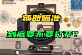 辅助瞄准到底要不要开?教会你正确的辅助瞄准使用方法