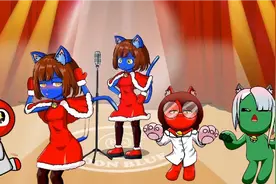 彩虹之友：小红发明猫咪头饰，戴上后就能变成超萌猫咪小女孩！视频封面