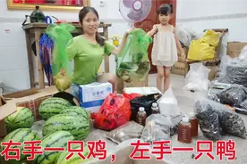 远嫁妹准备回娘家，带的全是天然土特产，看看都有些啥视频封面