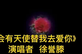一首由徐誉滕演唱越听越好听的歌曲《会有天使替我爱你》请你欣赏视频封面