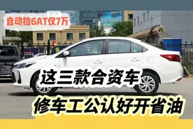修理工公认省油好开的3款合资车，自动挡仅7万多，配6AT不香吗？视频封面