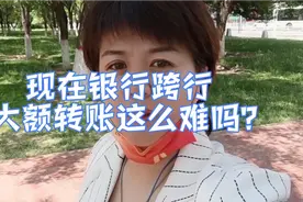 现在银行跨行大额转账都这么难吗？视频封面