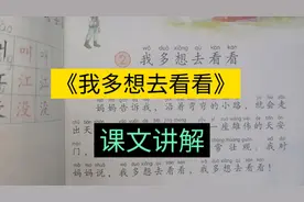 我多想去看看课文讲解视频封面