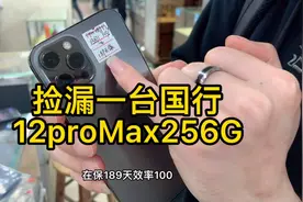 捡漏一台国行12PM还在保的！价格比电池九十多过保的还便宜！视频封面