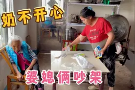 农村婆媳日常吵架，究其原因让人摸不清头脑，奶奶老不开心了视频封面