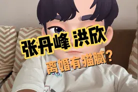 洪欣张丹峰离婚，结束十岁姐弟恋视频封面