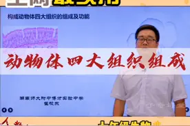 初中生物——动物体的四大组织组成与功能视频封面