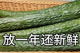 保存青瓜，别直接放冰箱，奶奶教的绝招，放一年还新鲜视频封面