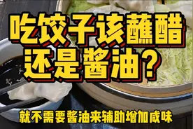 饺子蘸料的南北之争，东北独当一面，你的口味属于哪一派？视频封面